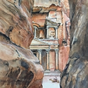 Petra Jordan Watercolour