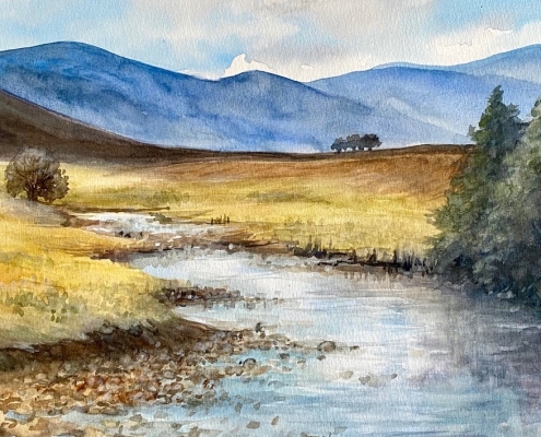 Watercolour Landscapes Watercolour Landscape