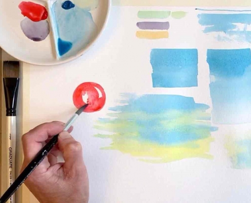 Watercolour for beginners.