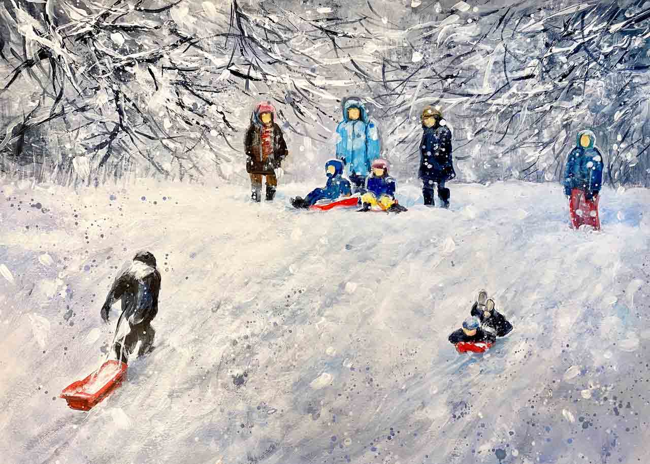 Winterscape-Acrylic