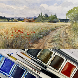 illustrative watercolour mini course