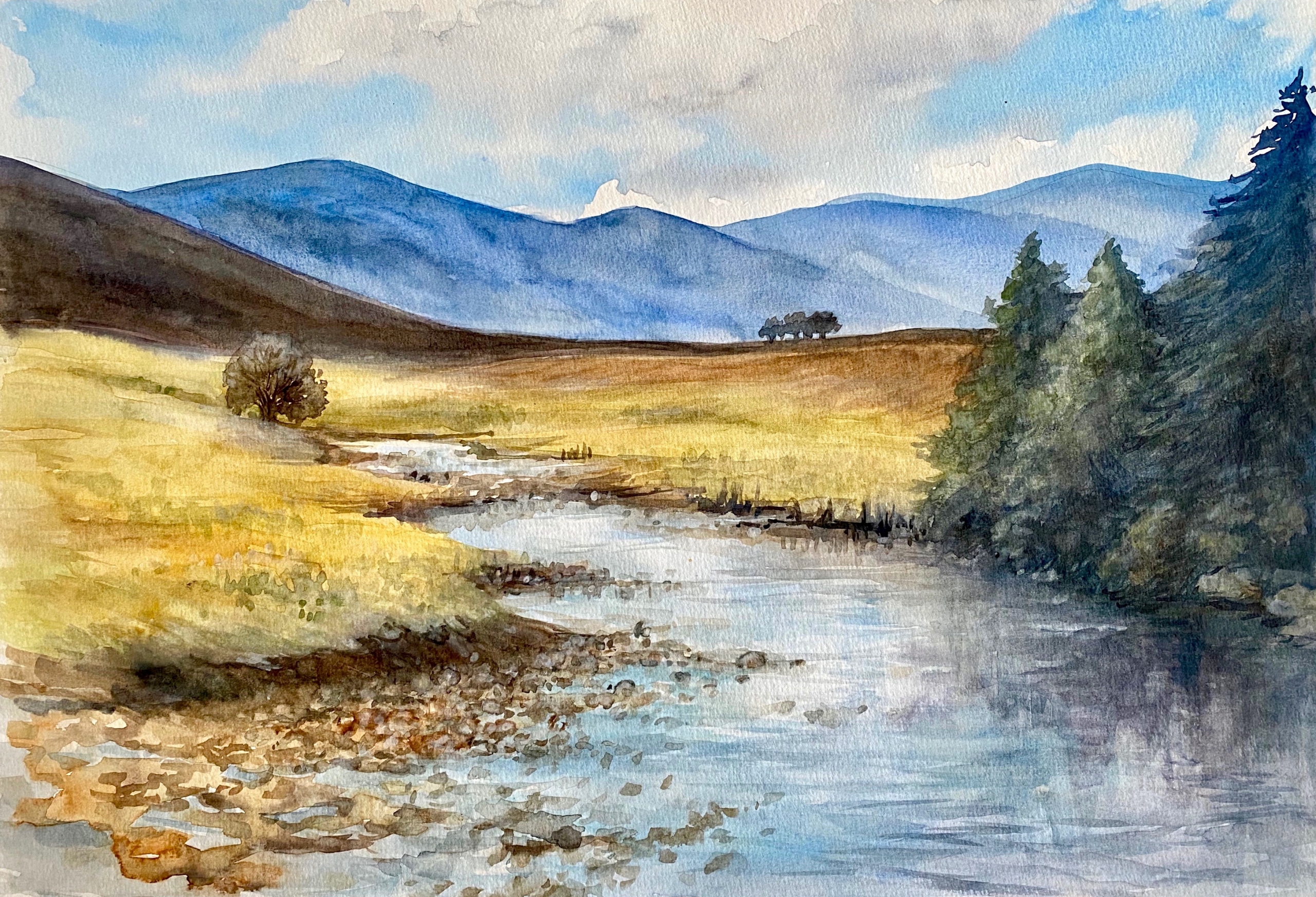 Mountains and Rivers